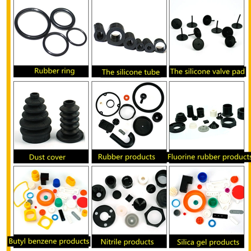 Factory Professional Made Customized Precision Molded Non-Standard Silicone Rubber Product Spare Parts